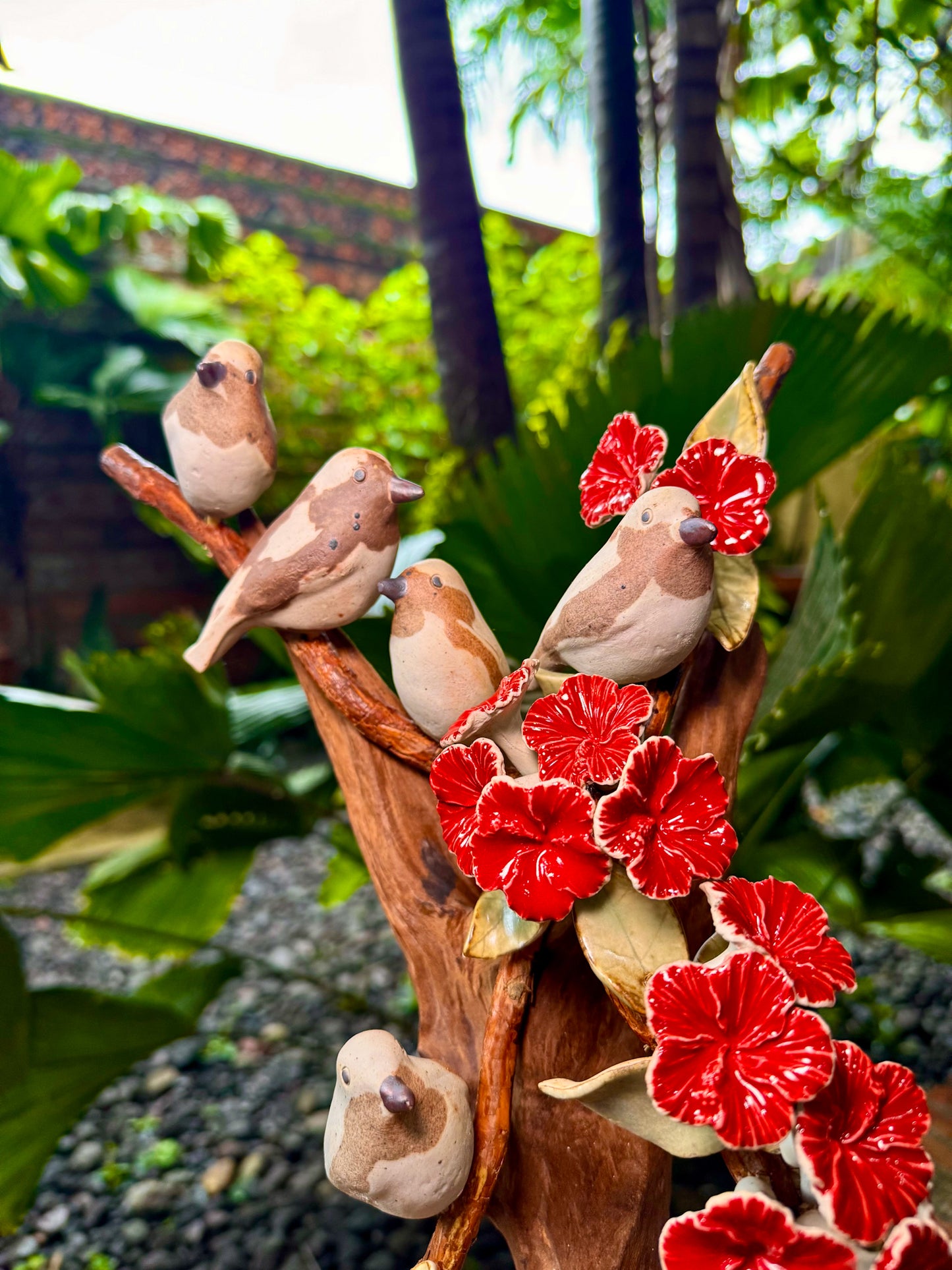 Birds and Gumamela Tabletop