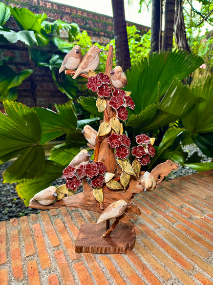 Birds and Gumamela Tabletop