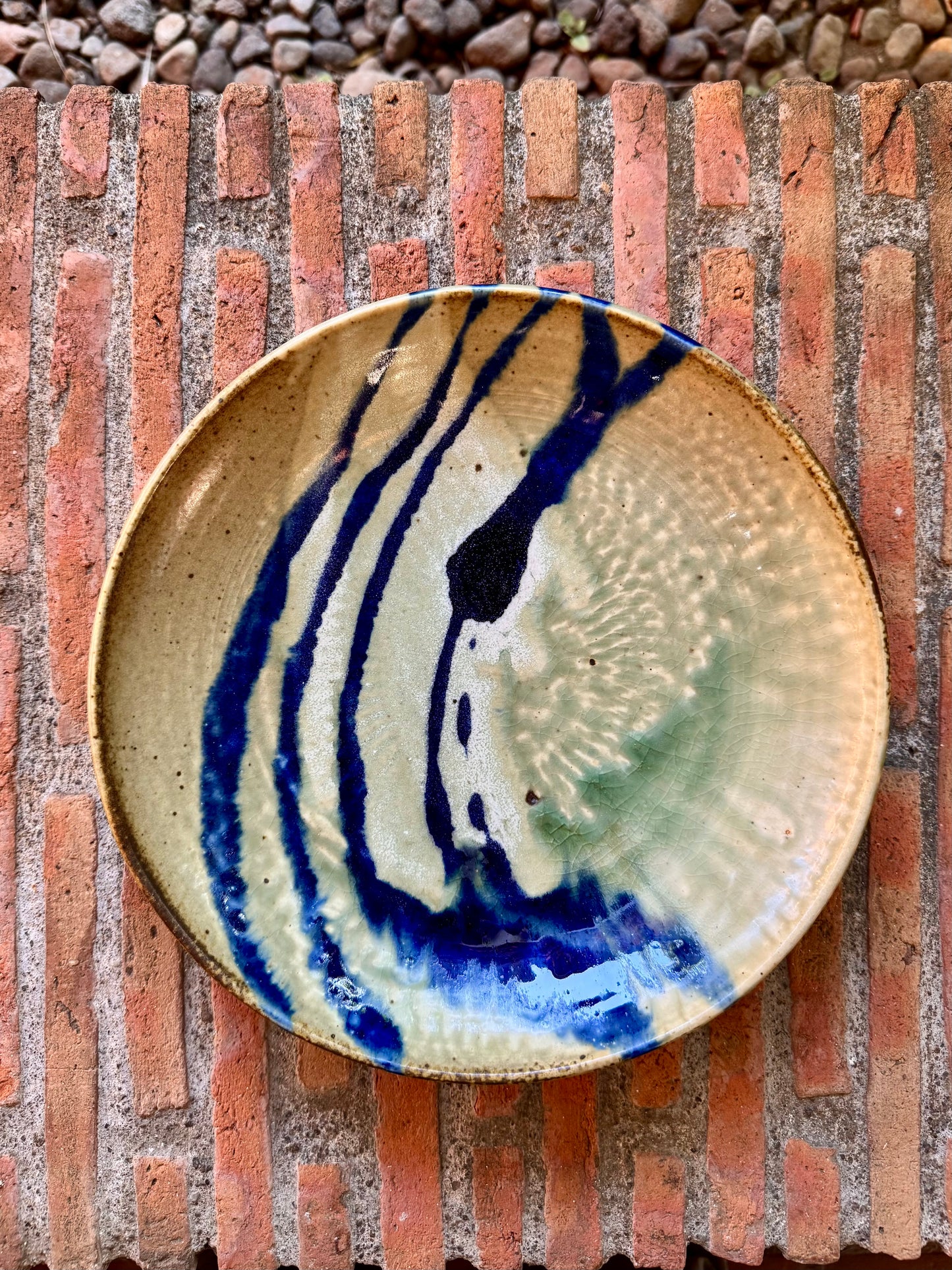 Medium Serving Plate (Wheel Thrown)