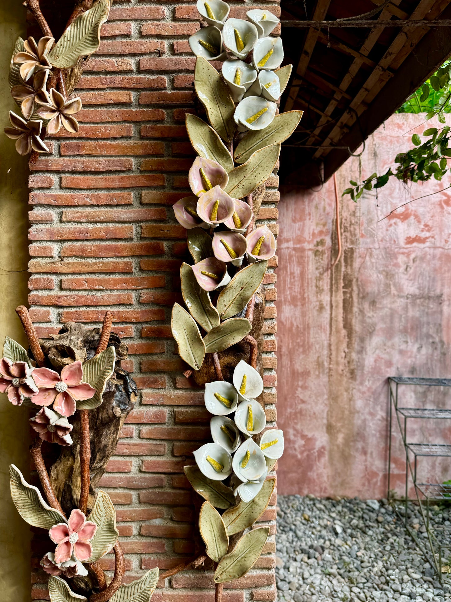 Peace Lily Wall Hang