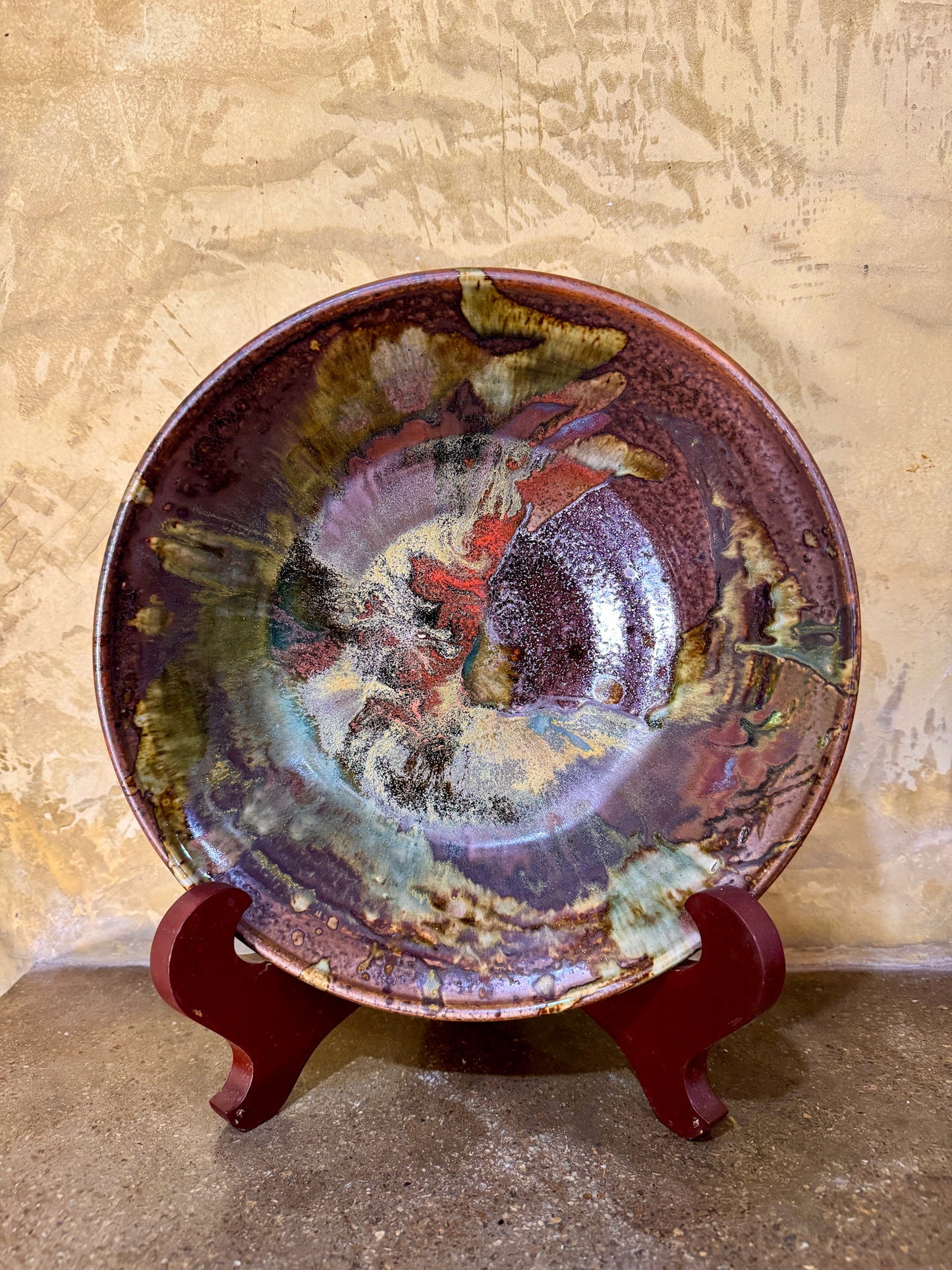 Medium Serving Plate (Wheel Thrown)