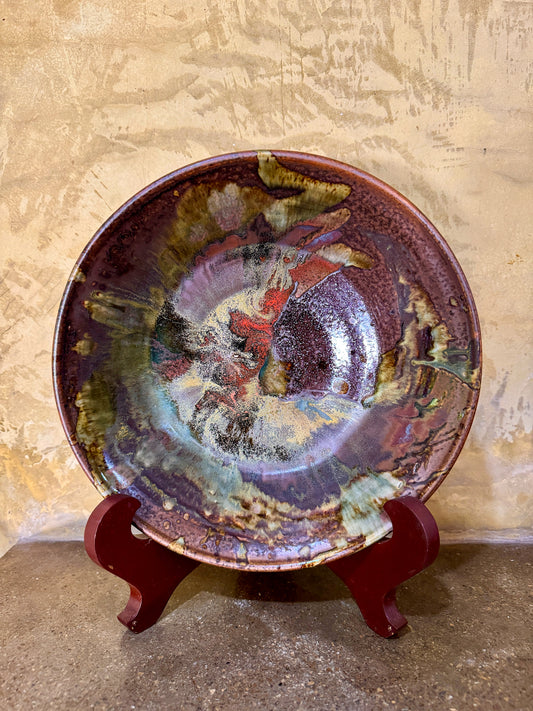 Medium Serving Plate (Wheel Thrown)