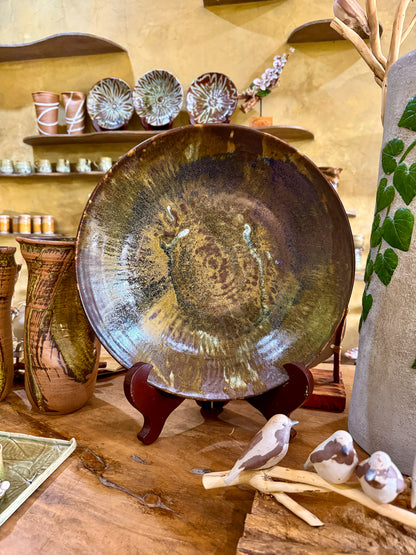 Extra Large Serving Plate (Wheel Thrown)