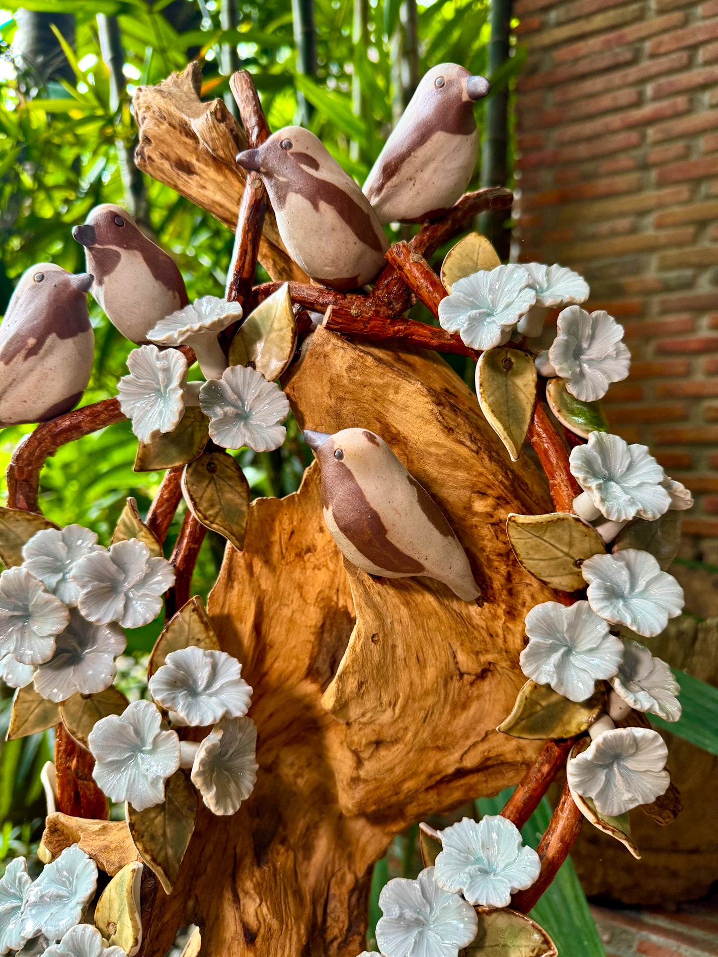 Birds and Gumamela Tabletop