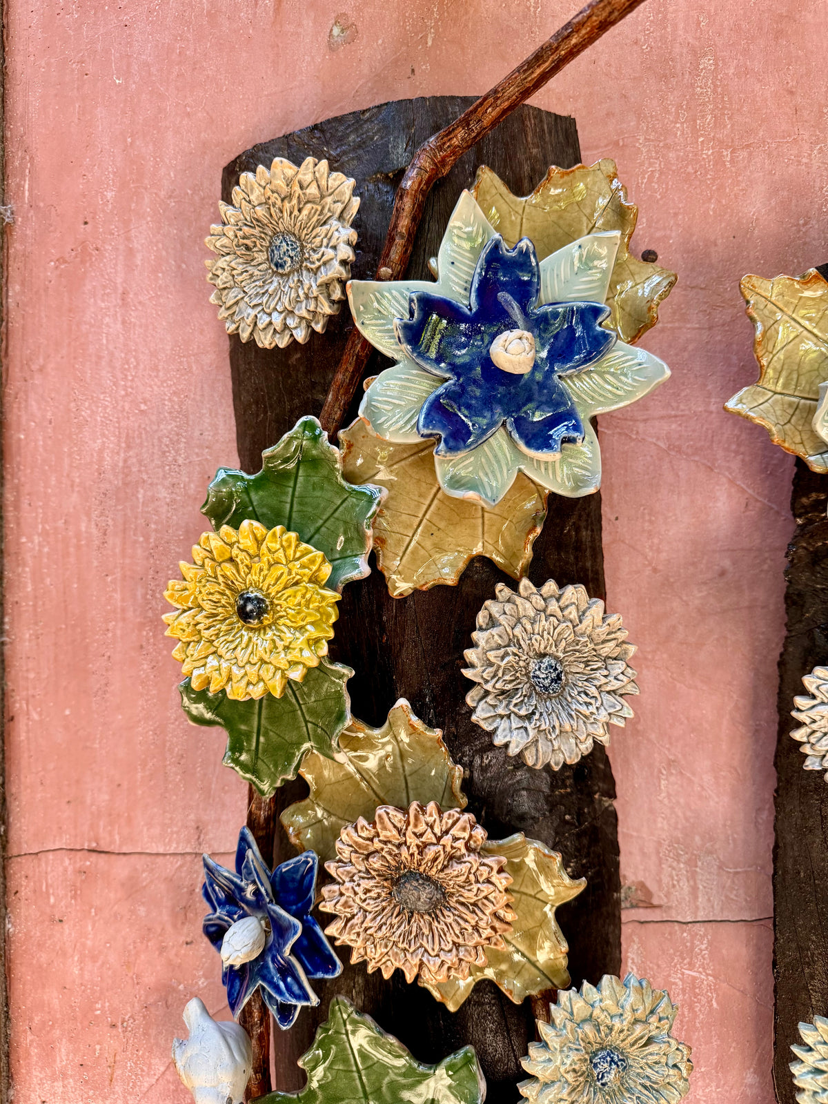 Flower & Birds Wall Hang