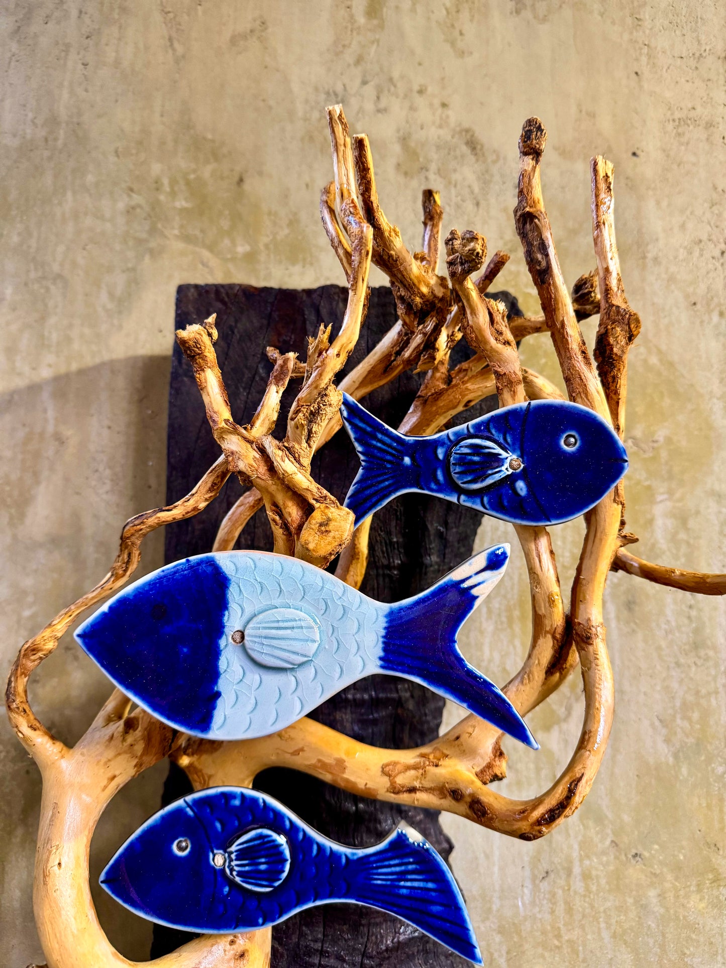 Fish & Roots Wall Hang