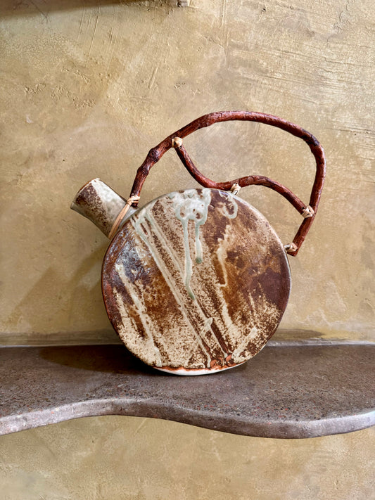 Vase / Jar with Root Handle