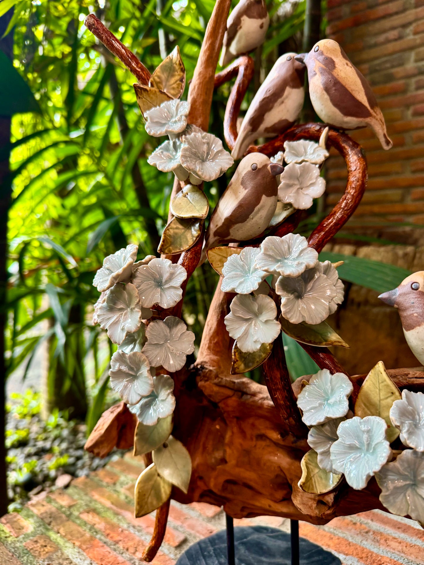 Birds and Gumamela Tabletop