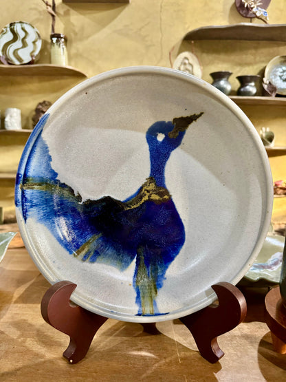 Large Serving Plate (Wheel Thrown)