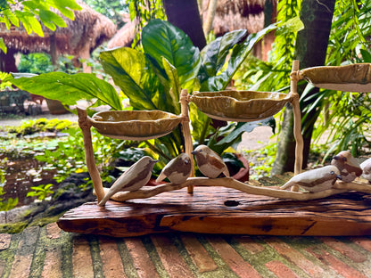 Sungka / Bowl with Birds Tabletop