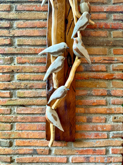 Birds on Roots Wall Hang