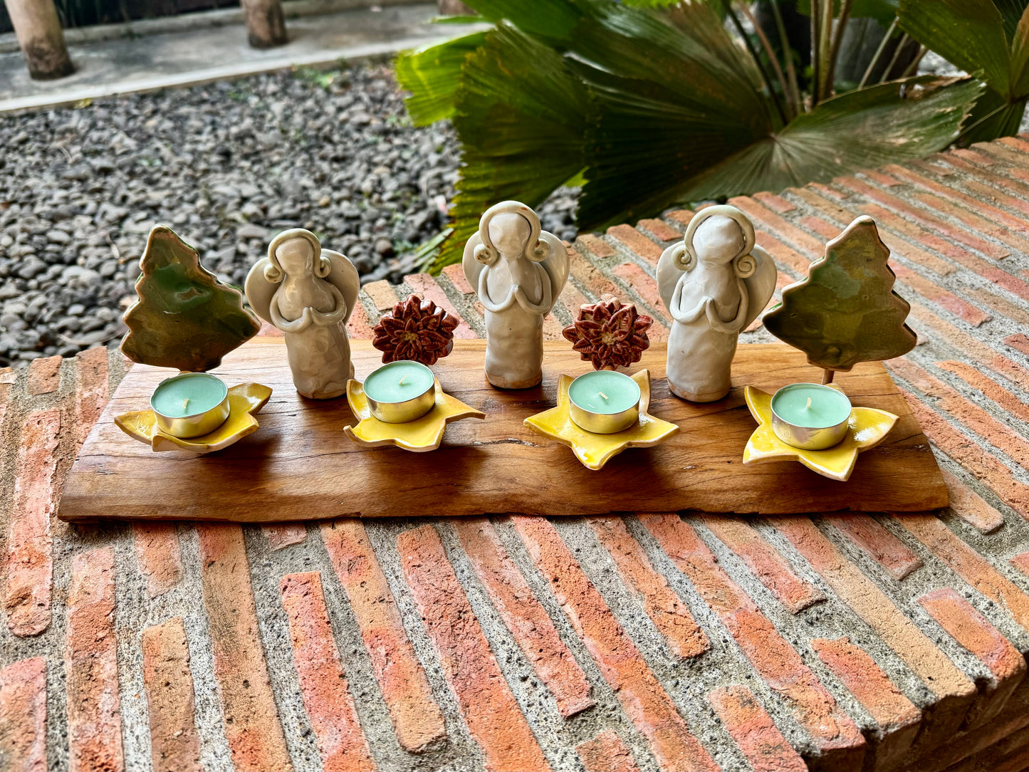 Christmas Angels Tealight Tabletop