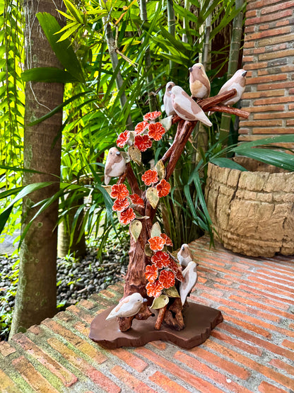 Birds and Gumamela Tabletop