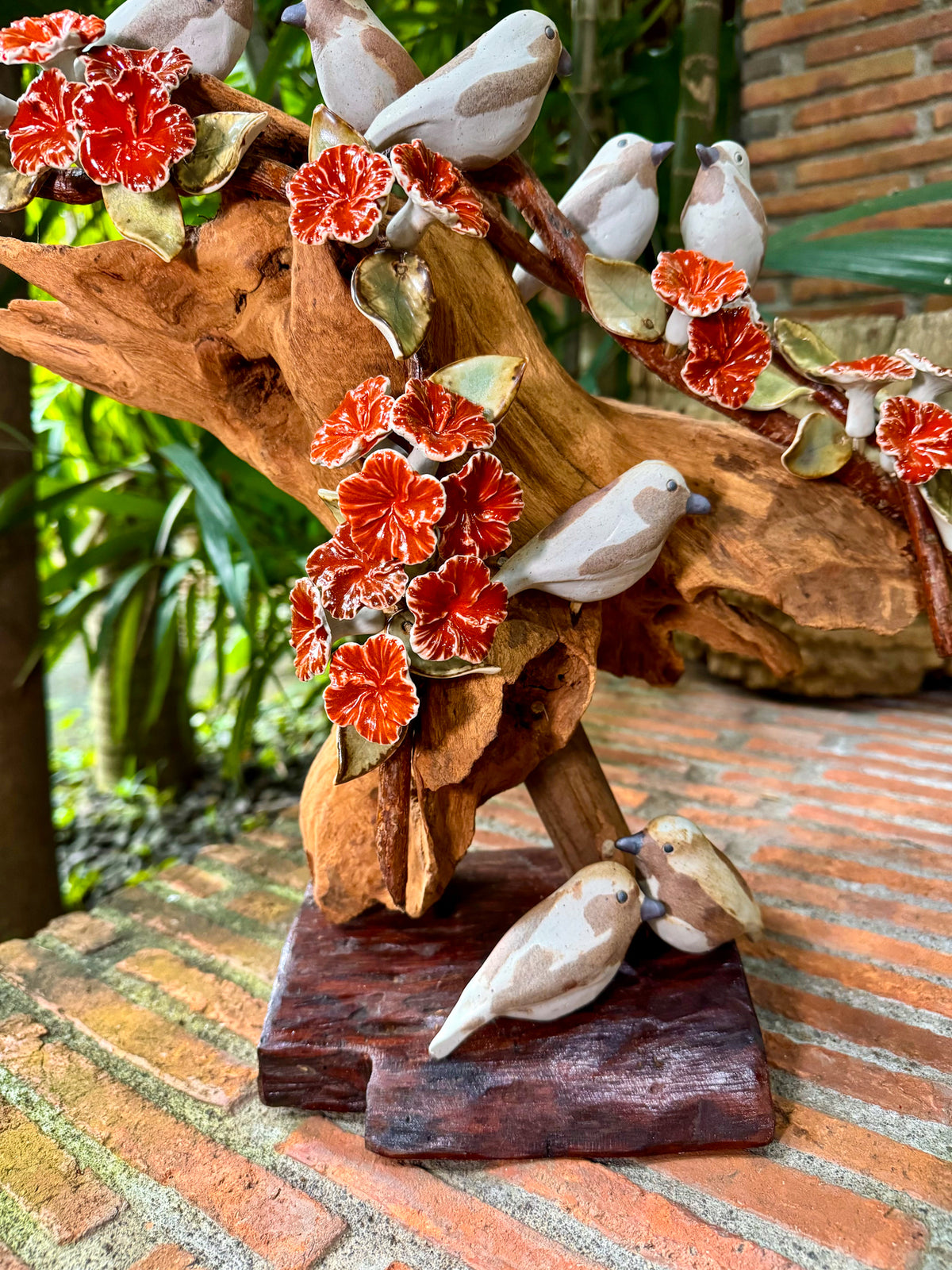 Birds and Gumamela Tabletop