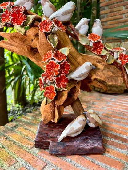 Birds and Gumamela Tabletop