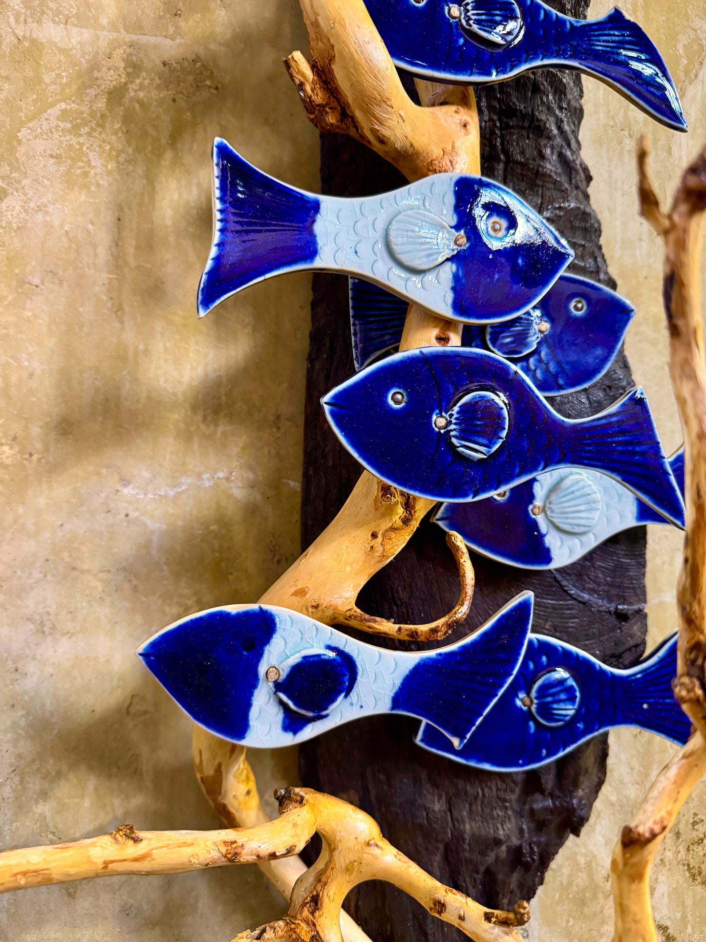 Fish & Roots Wall Hang