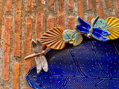 Dragonflies & Anahaw Plate