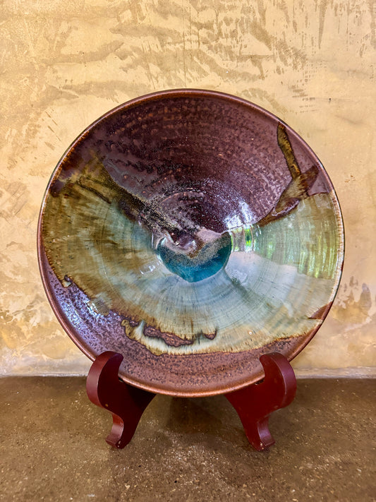 Medium Serving Plate (Wheel Thrown)