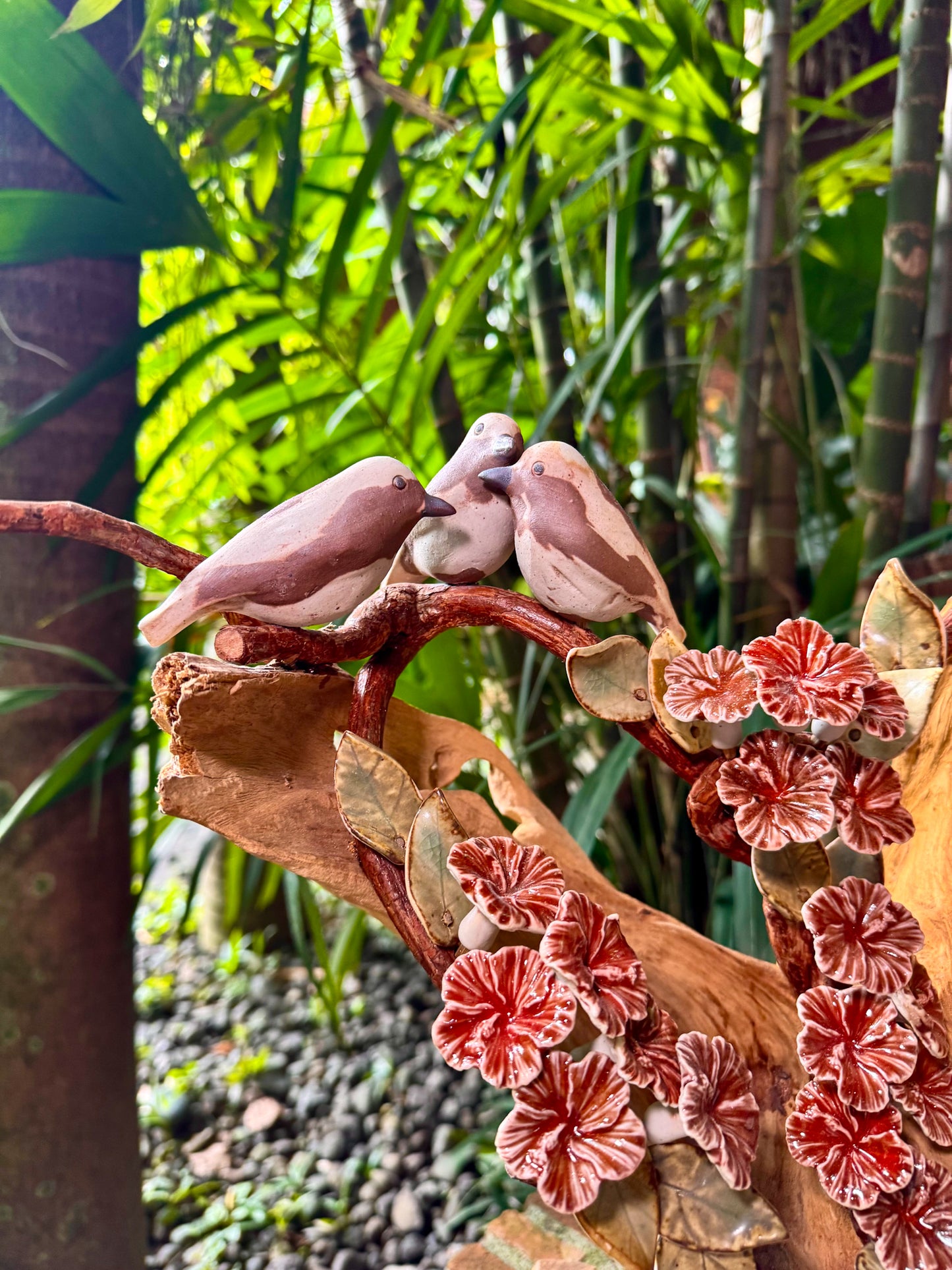 Birds and Gumamela Tabletop