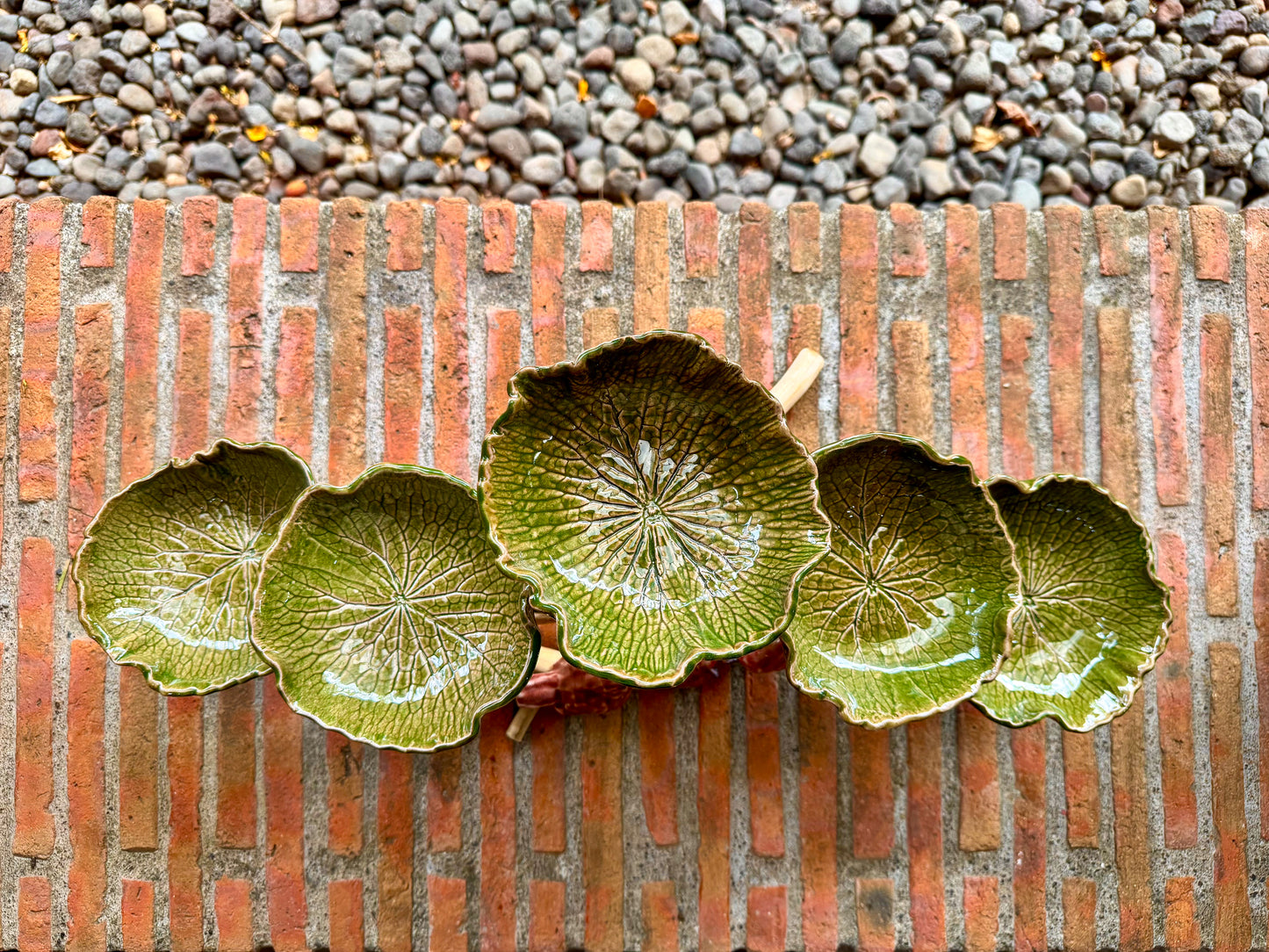 Lotus Bowls w/ Birds Tabletop