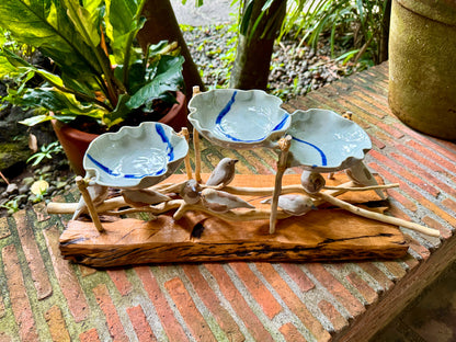 Sungka / Bowl with Birds Tabletop