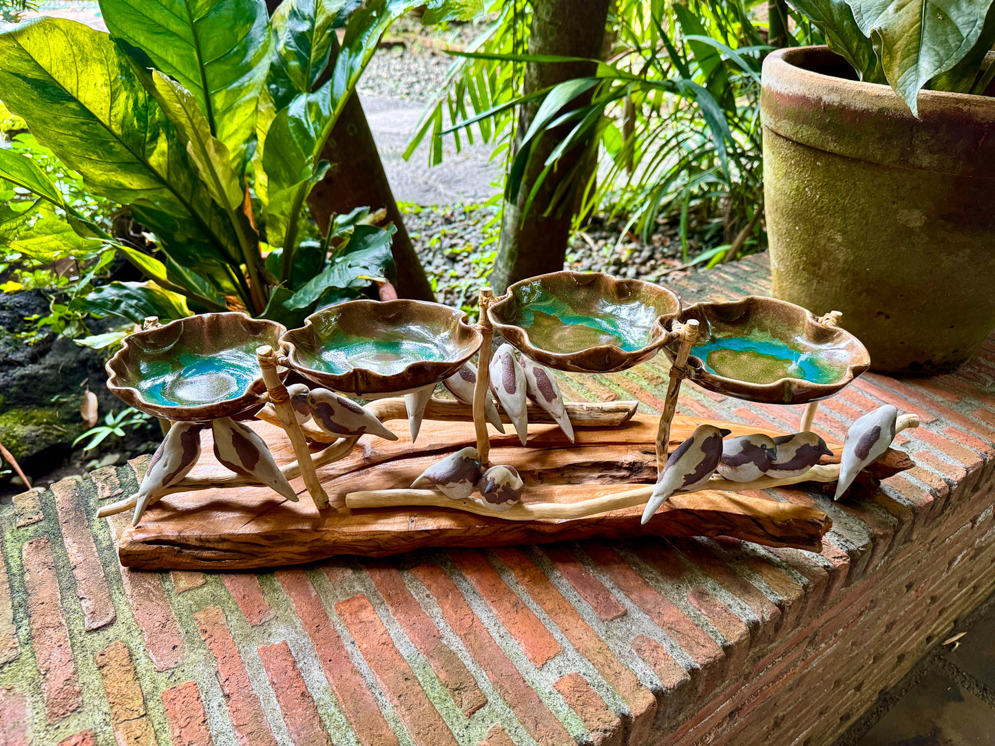 Sungka / Bowl with Birds Tabletop