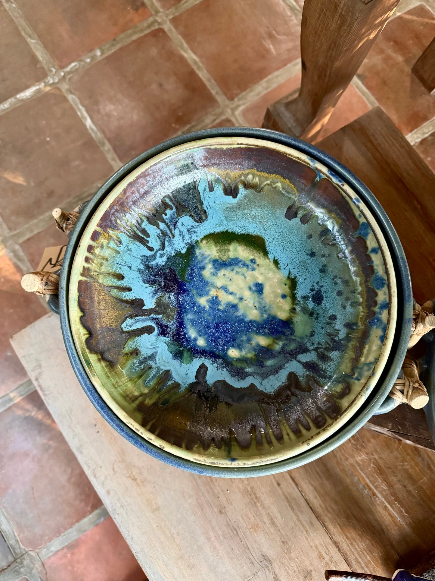 Medium Serving Bowl (Wheel Thrown)