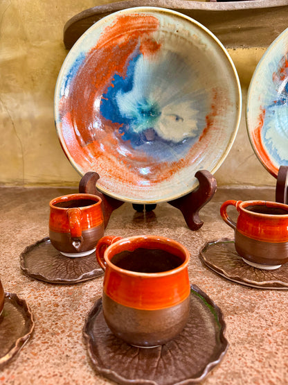 Large Serving Bowl (Wheel Thrown)