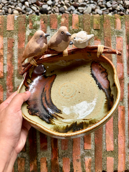 Birds on Vines Plate