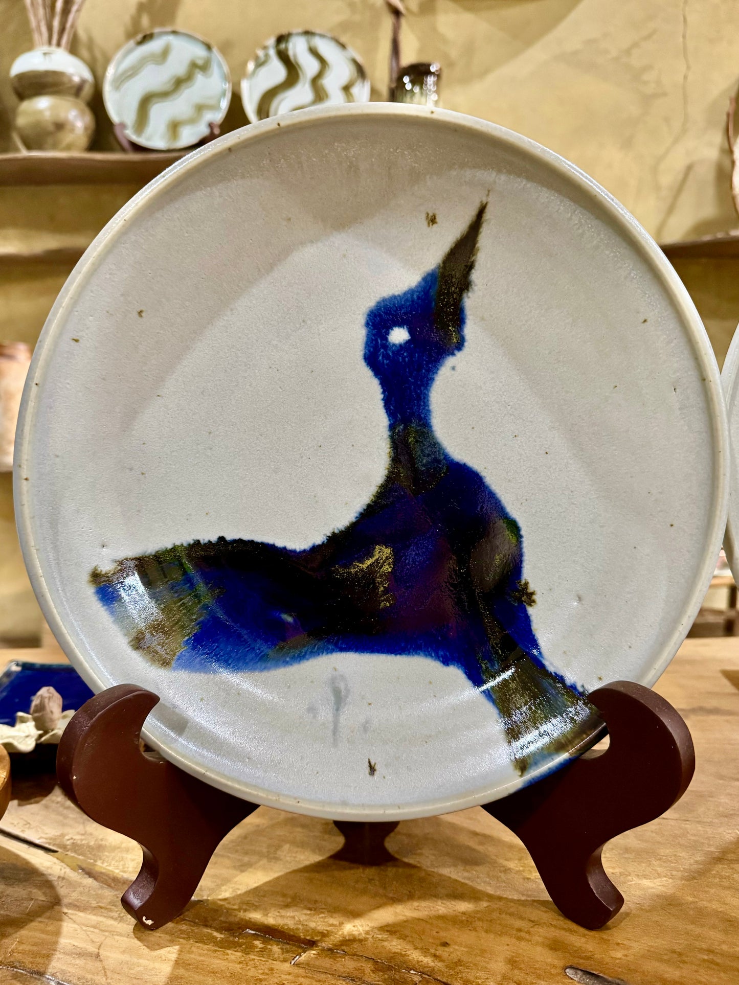 Large Serving Plate (Wheel Thrown)