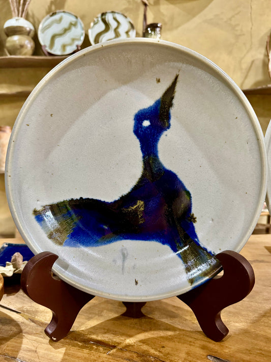 Large Serving Plate (Wheel Thrown)