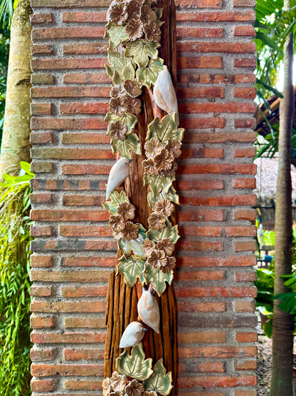 Birds and Gumamela Wall Hang