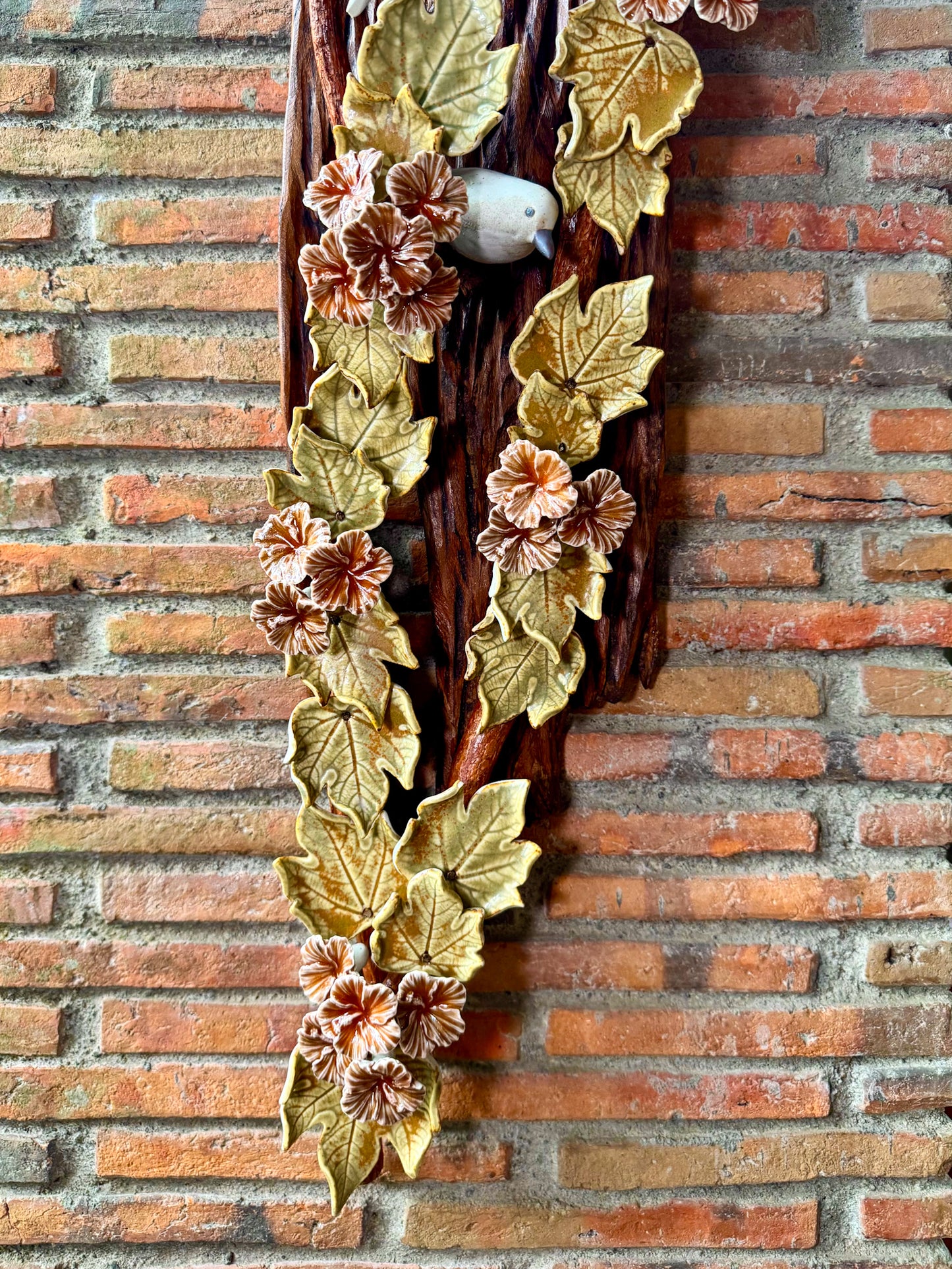 Birds and Gumamela Wall Hang