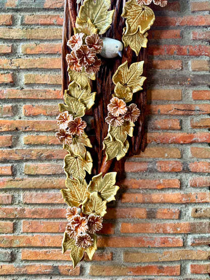 Birds and Gumamela Wall Hang