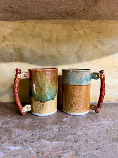 Mug with Vine Handle