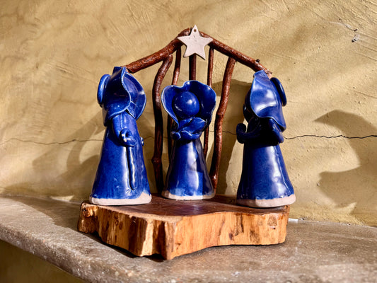 Nativity Tabletop (Mary, Jesus, Joseph, & Angel)