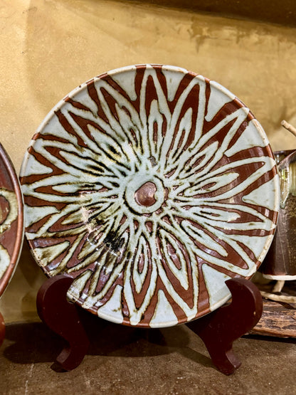 Large Serving Plate (Wheel Thrown)