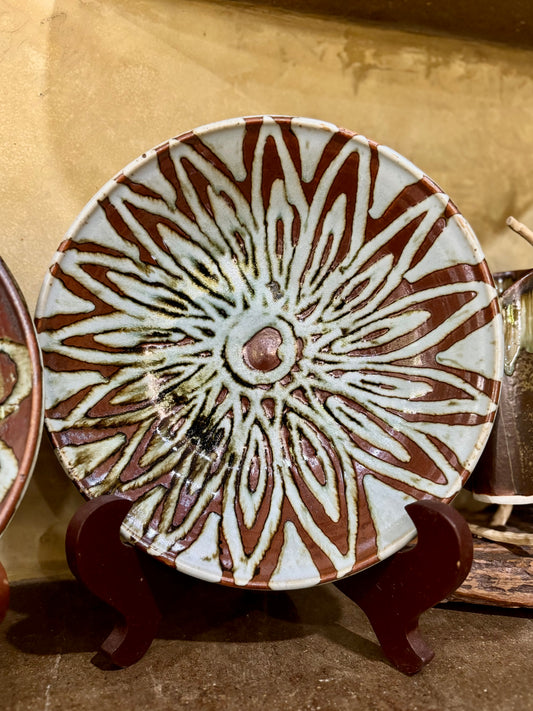 Large Serving Plate (Wheel Thrown)