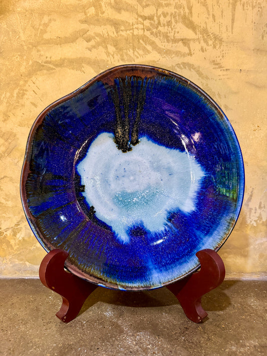 Medium Serving Plate (Wheel Thrown)