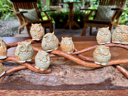 Owls on Vines Tabletop