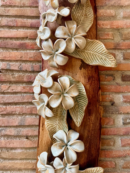 White Calachuchi Wall Hang