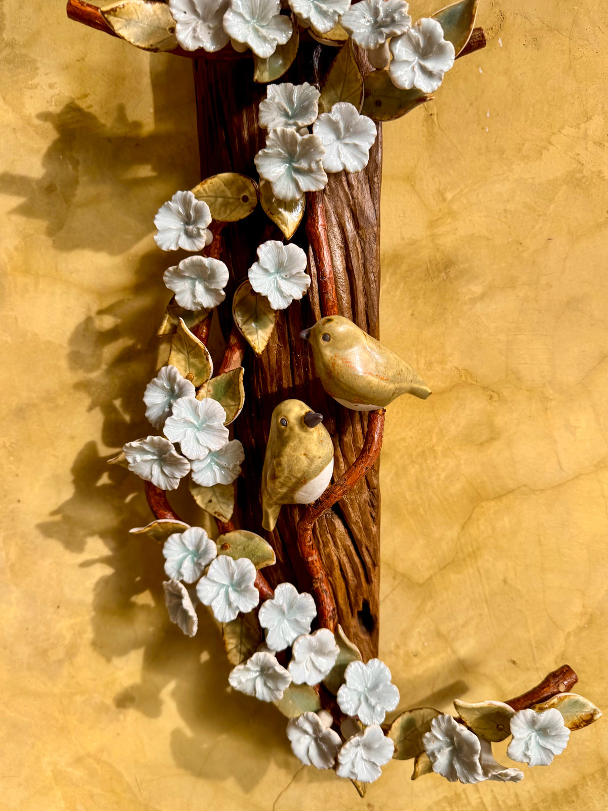 Birds and Gumamela Wall Hang