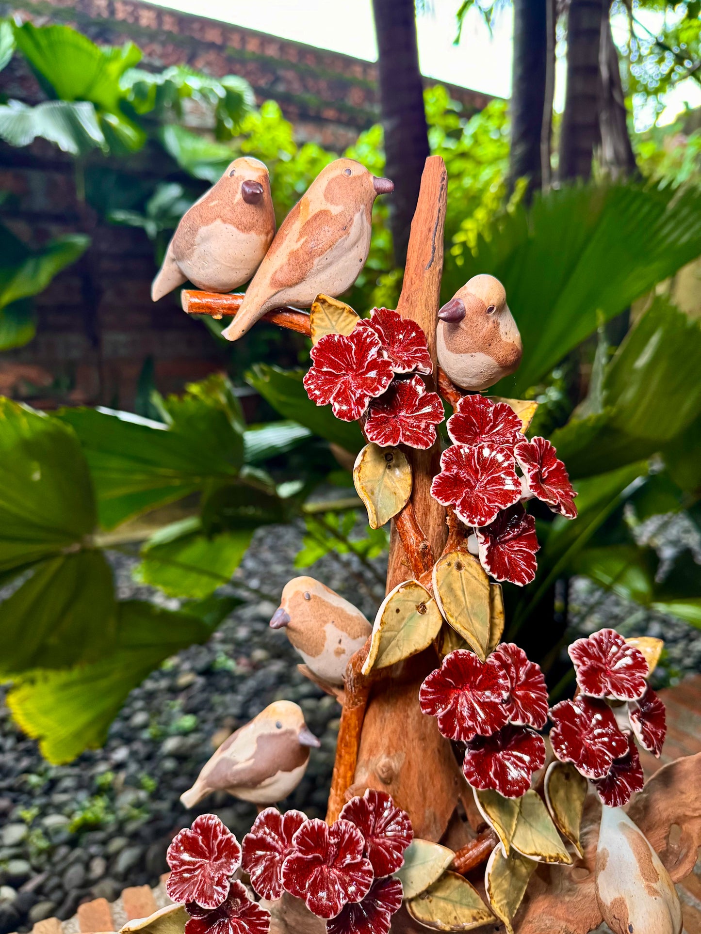 Birds and Gumamela Tabletop