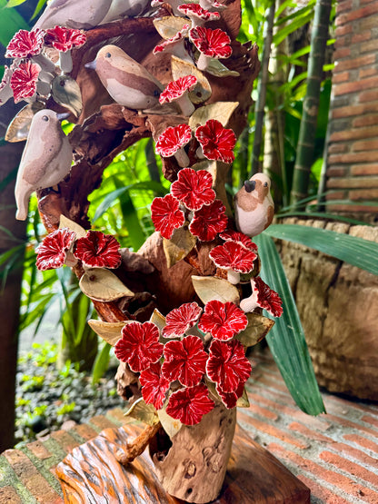 Birds and Gumamela Tabletop