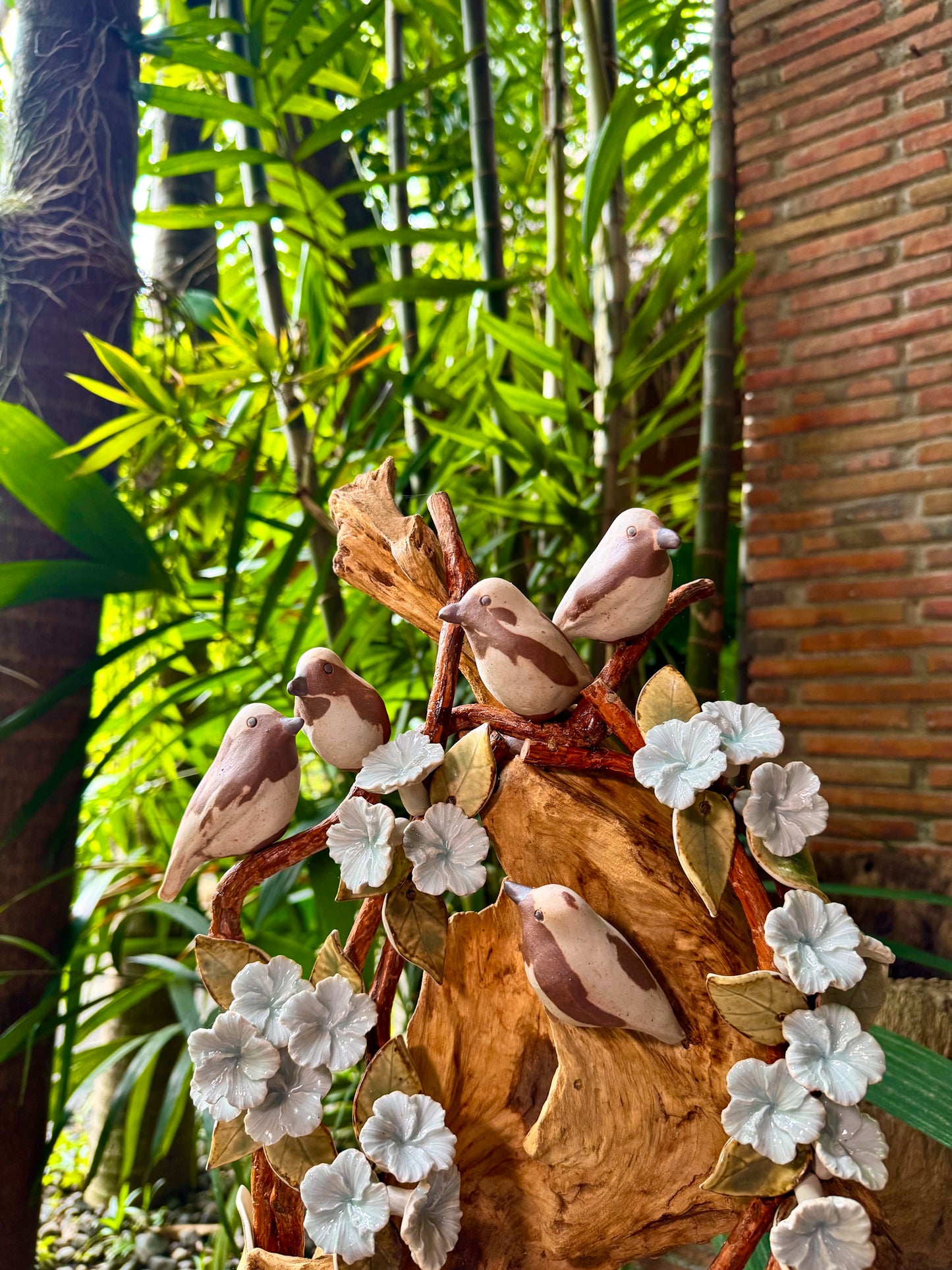 Birds and Gumamela Tabletop