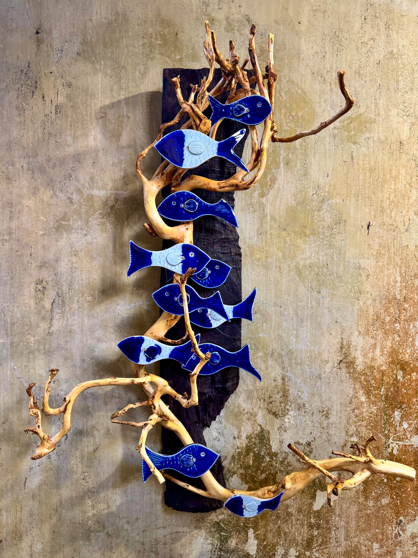 Fish & Roots Wall Hang