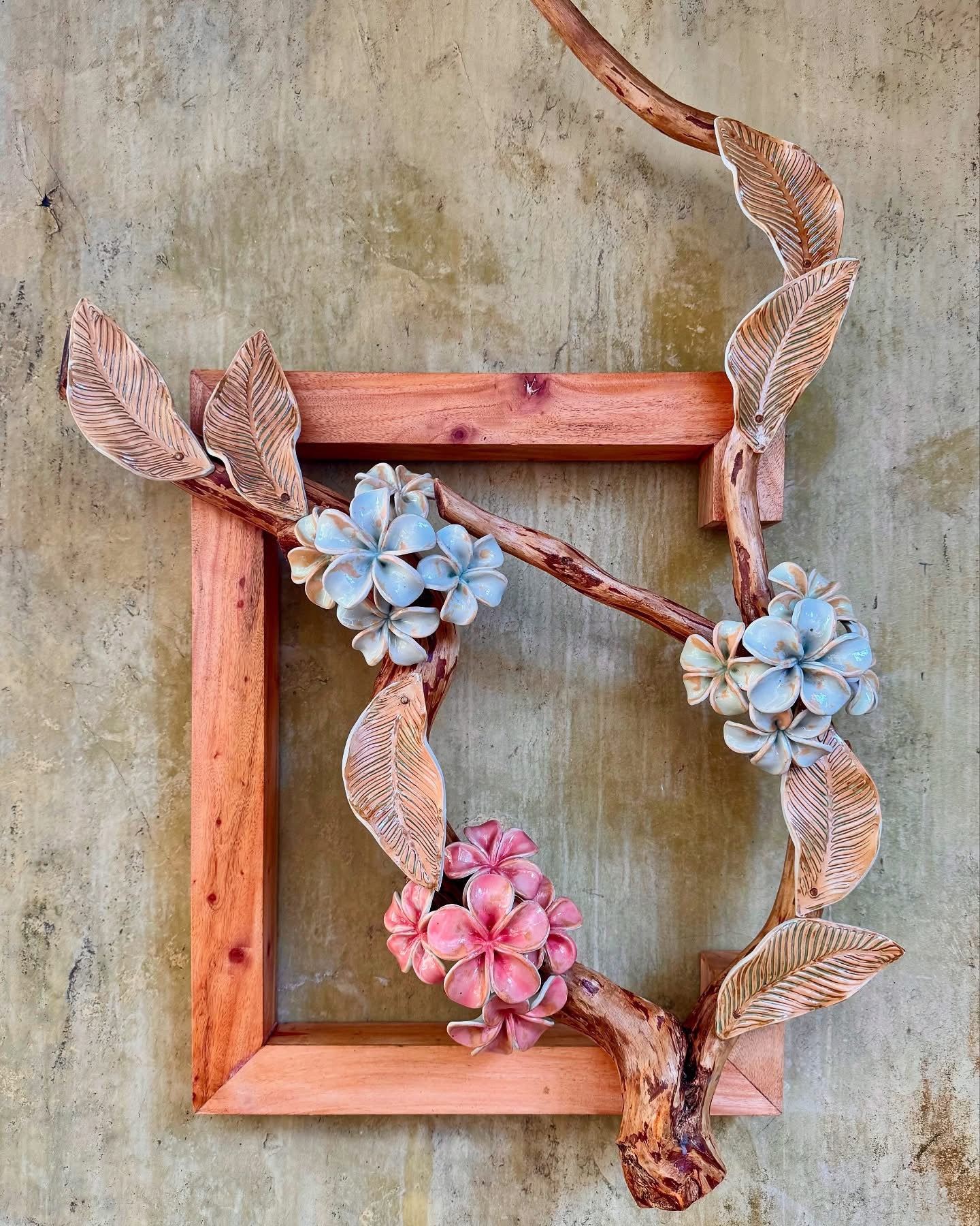 Calachuchi Frame Wall Hang