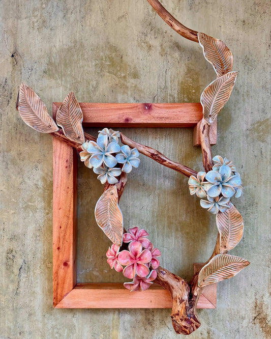 Calachuchi Frame Wall Hang