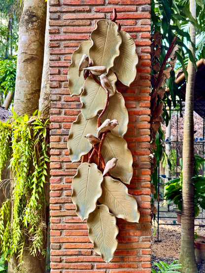 Birds and Leaves Wall Hang