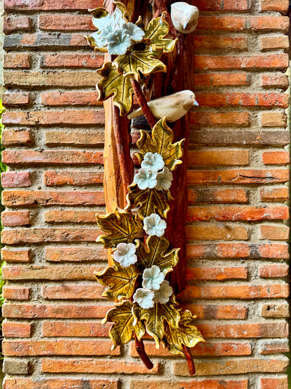 Birds and Gumamela Wall Hang